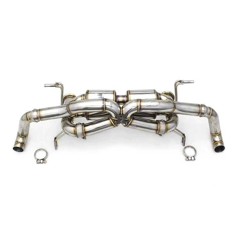 OEM Catback Racing Car Exhaust For Audi R8 V10 5.2 2008-2016 Stainless Steel Pipes Muffler Vacuum Valve Dual Outlet
OEM Catback Racing Car Exhaust For Audi R8 V10 5.2 2008-2016 Stainless Steel Pipes Muffler Vacuum Valve Dual Outlet
