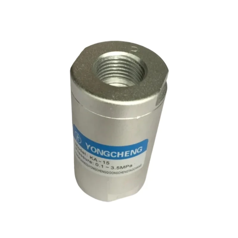 KA-15 high pressure check valve factory direct sales special accessories for bottle blowing machine
KA-15 high pressure check valve factory direct sales special accessories for bottle blowing machine