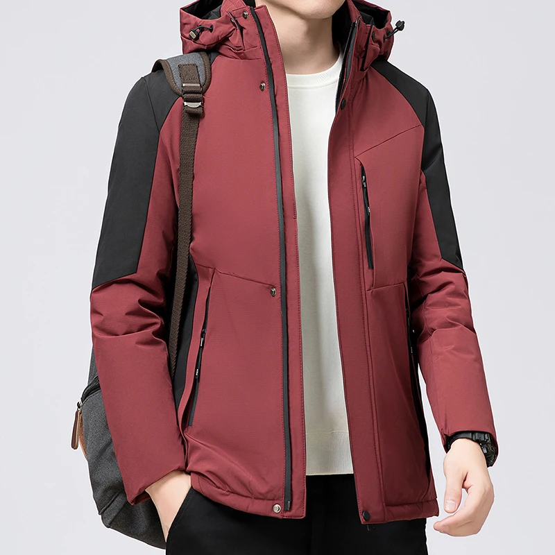 Winter Men's Thicken Warm Parkas Fashion Men Thermal Padded Coats Business Medium Long Parkas High Quality Thermal Jacket
Winter Men's Thicken Warm Parkas Fashion Men Thermal Padded Coats Business Medium Long Parkas High Quality Thermal Jacket