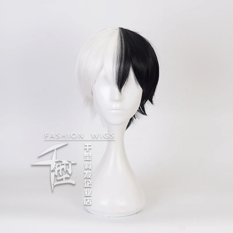 Anime Danganronpa Monokuma Cosplay Wig 30cm Short Heat Resistant Synthetic Wig Monokuma Halloween Party Role Play Hair + Wig Cap
Anime Danganronpa Monokuma Cosplay Wig 30cm Short Heat Resistant Synthetic Wig Monokuma Halloween Party Role Play Hair + Wig Cap