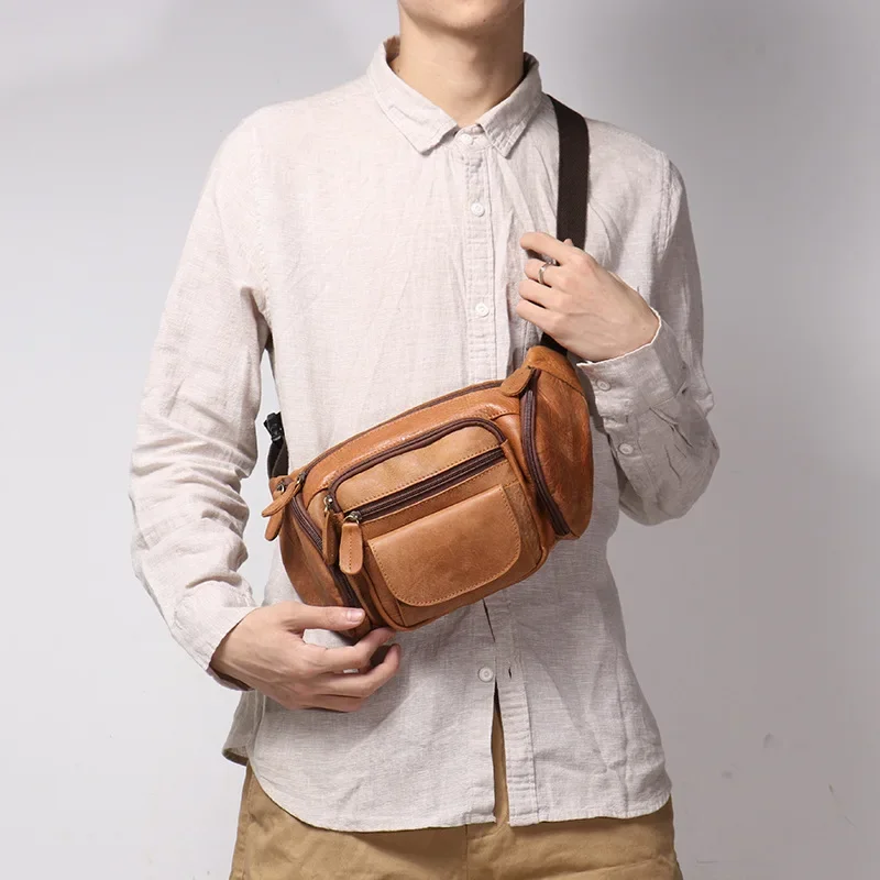 Mens Womens Genuine Leather Crossbody Bag Sporty Waist Pack Chest Bag Unisex Soft Nubuck Shoulder Strap
Mens Womens Genuine Leather Crossbody Bag Sporty Waist Pack Chest Bag Unisex Soft Nubuck Shoulder Strap