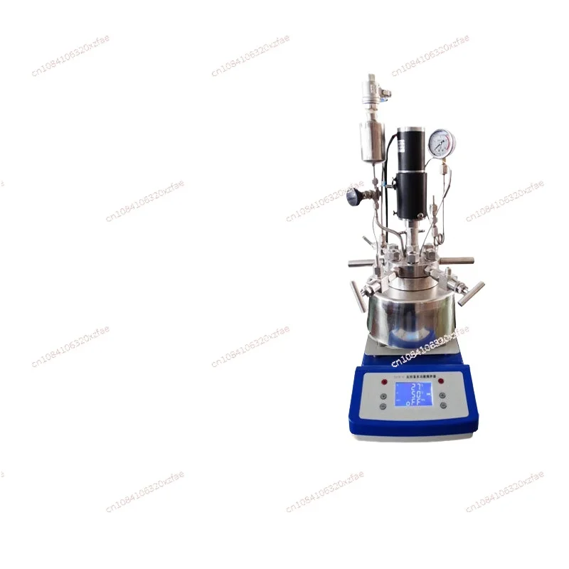 Electric heating magnetic stirring high temperature/pressure reactor digital display desktop stainless steel hydrogenation tank
Electric heating magnetic stirring high temperature/pressure reactor digital display desktop stainless steel hydrogenation tank