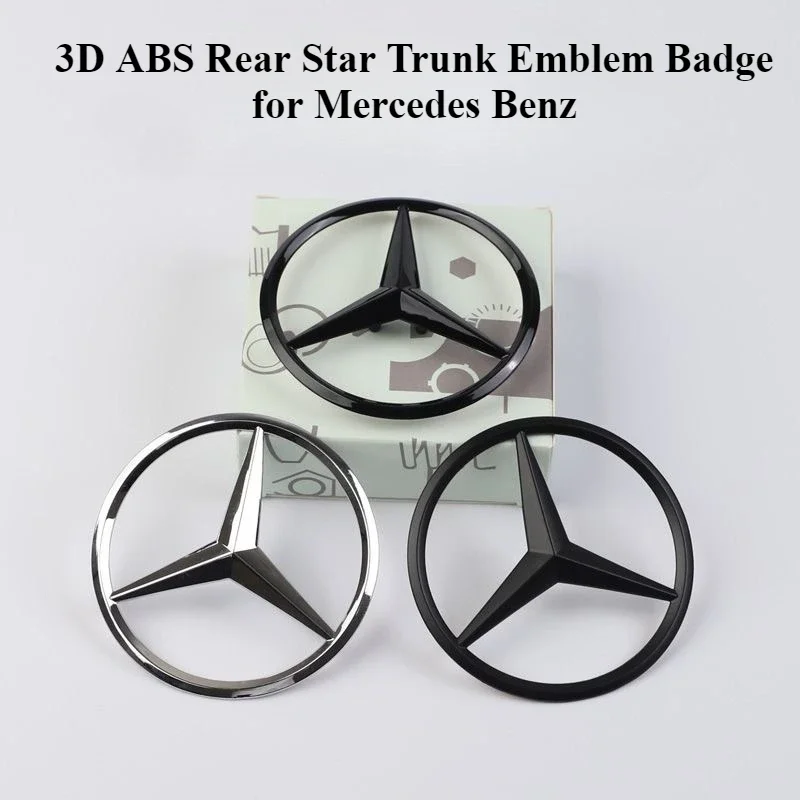 3D ABS Rear Star for Mercedes Benz Trunk Emblem Badge W203 W204 W205 W212 W213 X253 X156 W166 W167 W176 W177 W223 W117
3D ABS Rear Star for Mercedes Benz Trunk Emblem Badge W203 W204 W205 W212 W213 X253 X156 W166 W167 W176 W177 W223 W117
