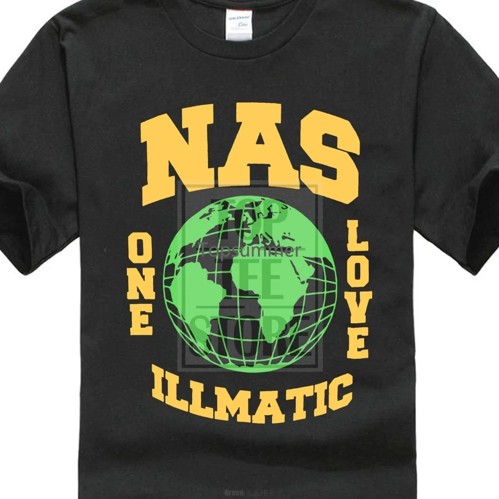 Summer 2018 100% Cotton Original Nas Globe One Love Illmatic Navy Blue T Shirt New
Summer 2018 100% Cotton Original Nas Globe One Love Illmatic Navy Blue T Shirt New
