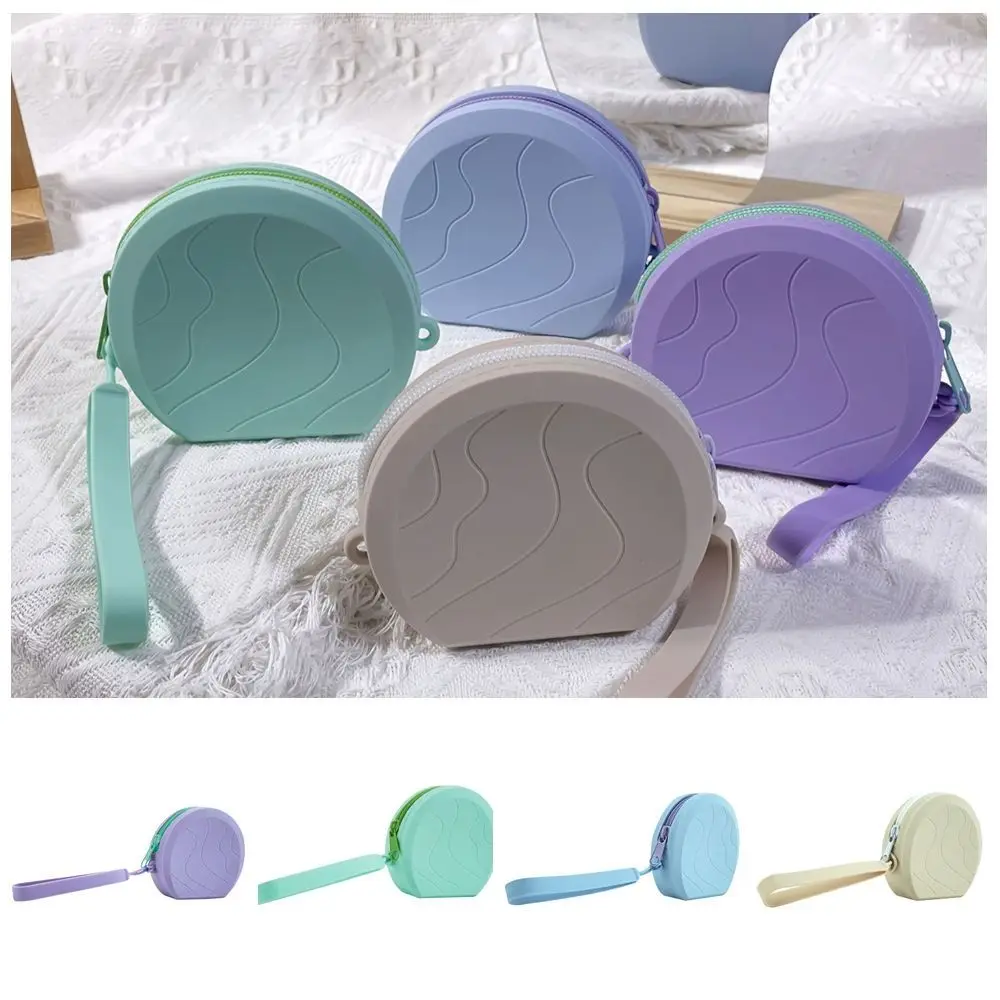 Morandi Color Semicircle Silicone Cosmetic Bag Coin Purse Rectangle Multifunction Storage Bag Solid Color Large Capacity
Morandi Color Semicircle Silicone Cosmetic Bag Coin Purse Rectangle Multifunction Storage Bag Solid Color Large Capacity