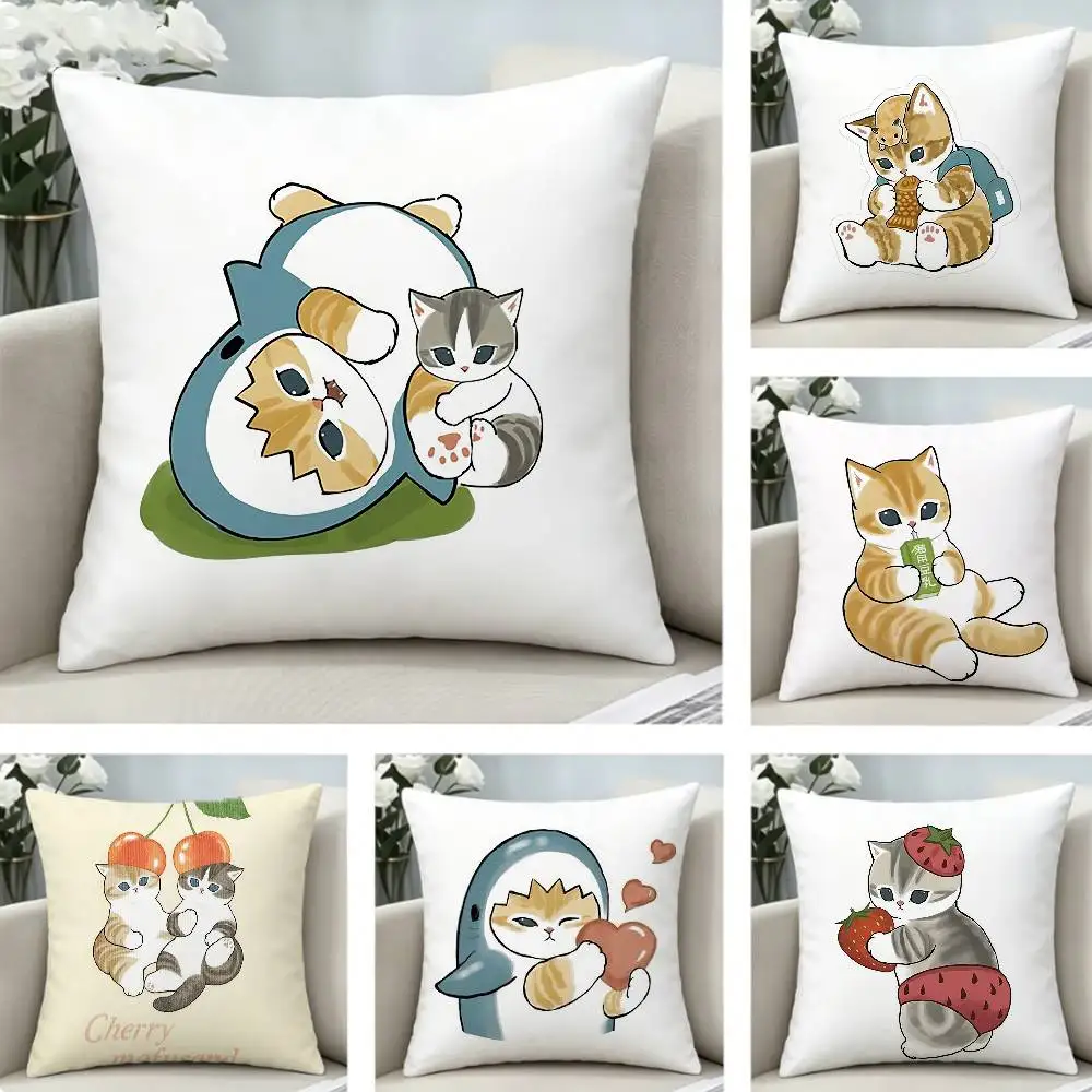 M-Mofusands C-Cute C-Cat Pillow Case Pattern Printed Pillowcase For Living Room Sofa Cushion Cover
M-Mofusands C-Cute C-Cat Pillow Case Pattern Printed Pillowcase For Living Room Sofa Cushion Cover