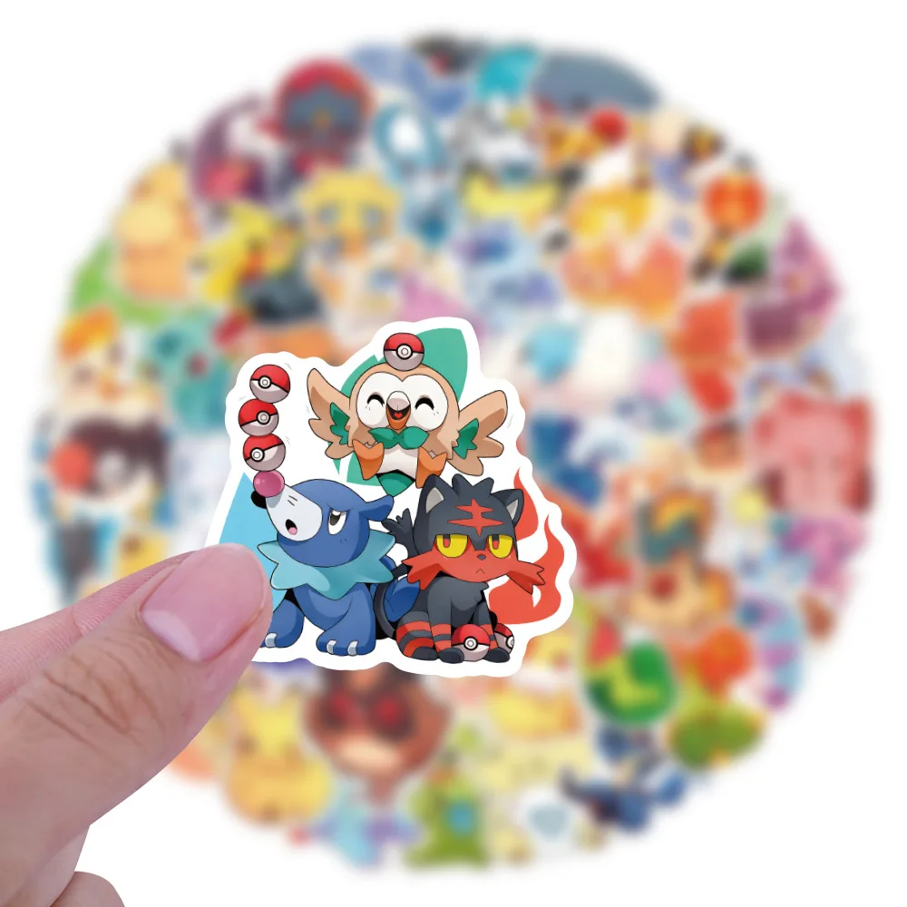 100PCS Pokémon Cartoon Kawaii Funny Stickers Waterproof Decals Toys for Refrigerator Diary Scrapbook Stickers Decals Graffiti
100PCS Pokémon Cartoon Kawaii Funny Stickers Waterproof Decals Toys for Refrigerator Diary Scrapbook Stickers Decals Graffiti