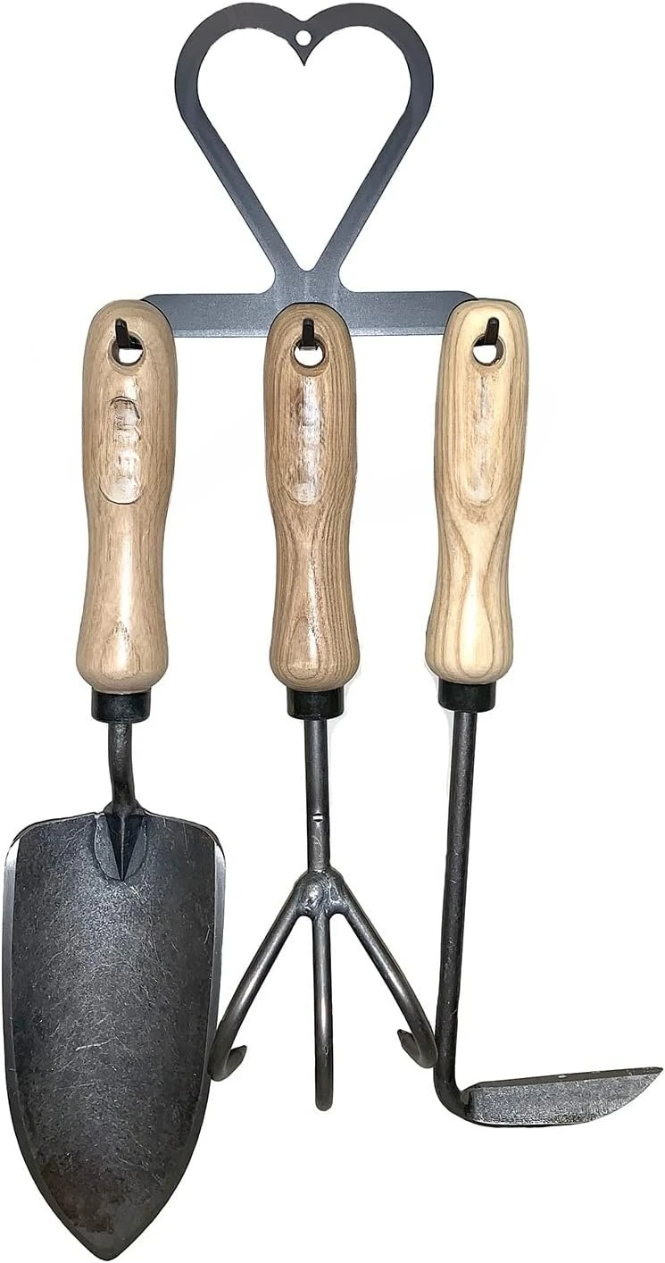 3-Tool Bundle with Holder, 3-Piece Lightweight Gardening Set with Hand Trowel, Right Hand Cape Cod Weeder, and Cultivator
3-Tool Bundle with Holder, 3-Piece Lightweight Gardening Set with Hand Trowel, Right Hand Cape Cod Weeder, and Cultivator