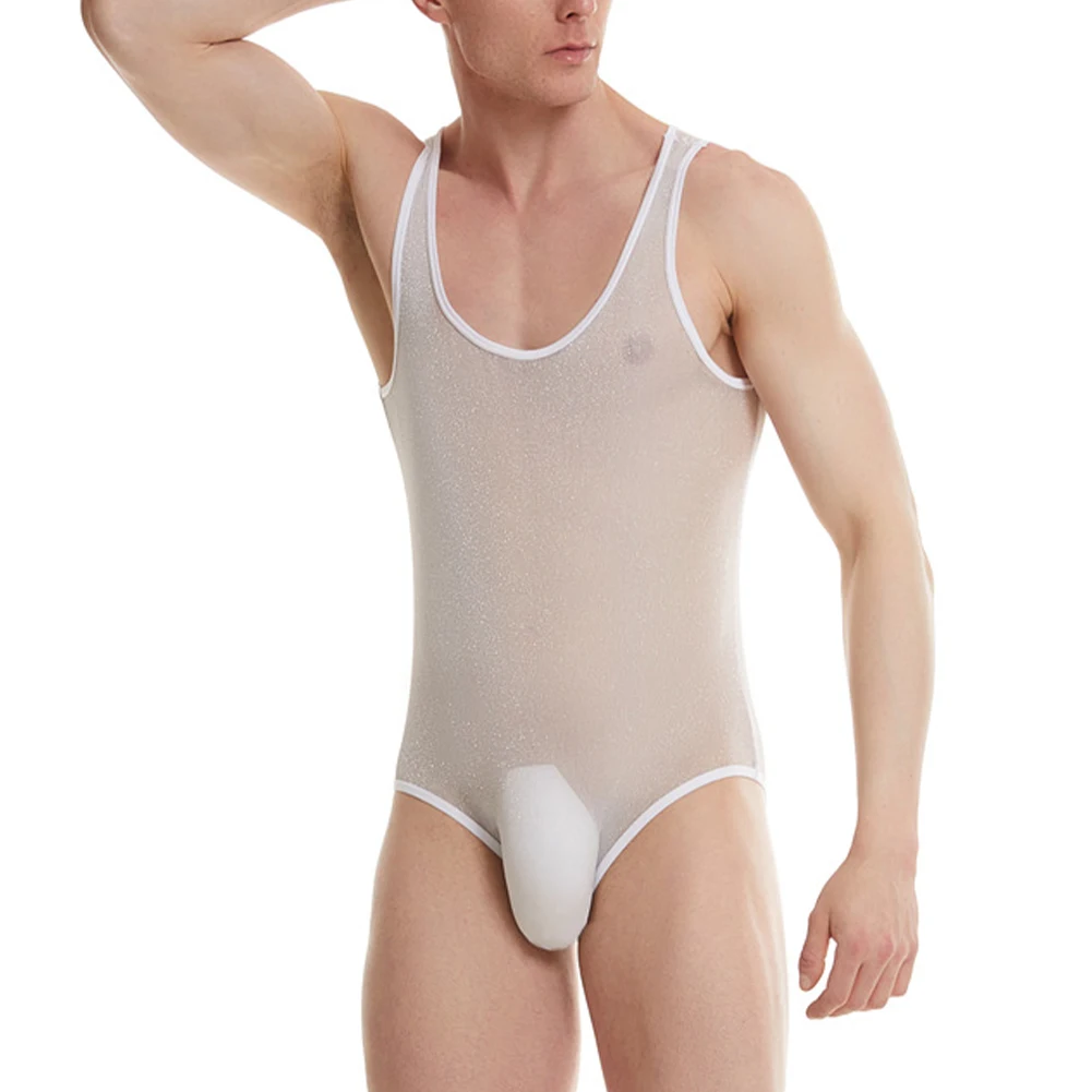 Thin Men Erotic Bodysuits Mesh See-Through Shine Lingerie Bodysuit Leotard Jumpsuit Underwear Male Erotic Hombre Male Lingerie
Thin Men Erotic Bodysuits Mesh See-Through Shine Lingerie Bodysuit Leotard Jumpsuit Underwear Male Erotic Hombre Male Lingerie
