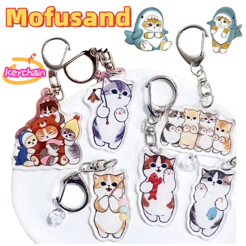 New Mofusand Animation Two-Dimensional Acrylic Double-Sided Transparent Backpack Pencil Case Pendant Creative Cartoon Keychain
New Mofusand Animation Two-Dimensional Acrylic Double-Sided Transparent Backpack Pencil Case Pendant Creative Cartoon Keychain