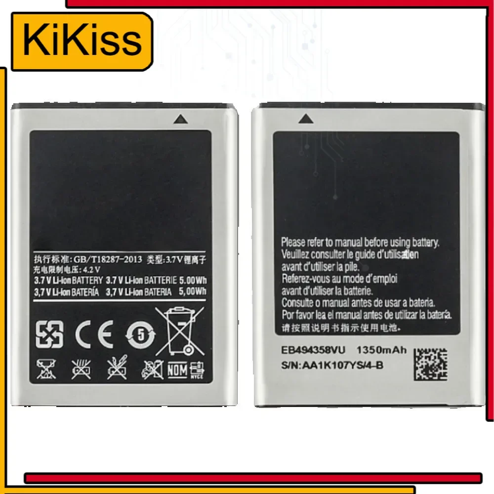 Battery For Samsung Galaxy Ace 3 4 S7898 S7278 S7272 S5830 S6802 B7510 i569 i579 1350mAh-1500mAh EB494358VU B100AE EB-BG313BBE
Battery For Samsung Galaxy Ace 3 4 S7898 S7278 S7272 S5830 S6802 B7510 i569 i579 1350mAh-1500mAh EB494358VU B100AE EB-BG313BBE