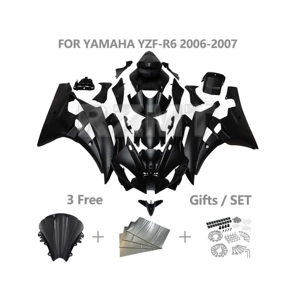 For YAMAHA YZF R6 YZF-R6 2006-2007 Motorcycle Fairing Kit Customized Plastic ABS Injection Plastic Bodywork Parts Y0607-107a
For YAMAHA YZF R6 YZF-R6 2006-2007 Motorcycle Fairing Kit Customized Plastic ABS Injection Plastic Bodywork Parts Y0607-107a