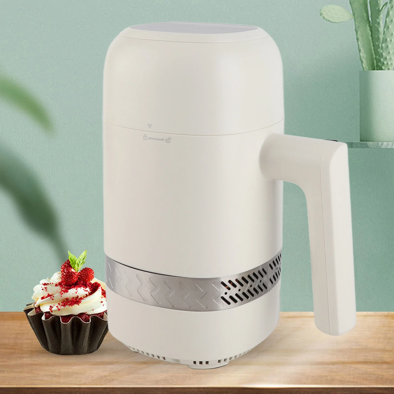 Ice Cream Machine Efficient ABS Aluminium Alloy 100-240V Automatic Ice Cream Maker 300ML Low Noise 60W 12V for Home
Ice Cream Machine Efficient ABS Aluminium Alloy 100-240V Automatic Ice Cream Maker 300ML Low Noise 60W 12V for Home