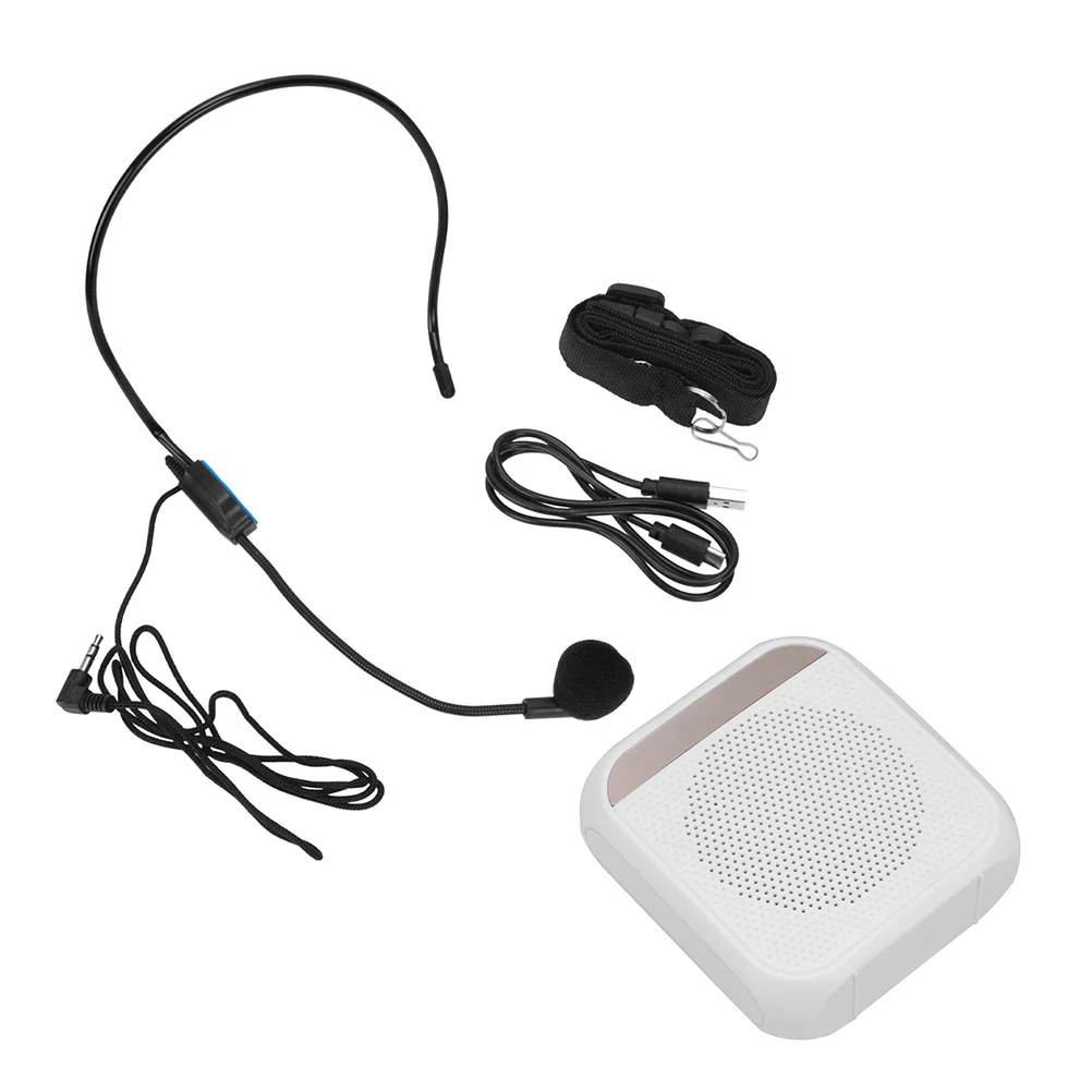 Wireless Voice Amplifier 2200mAh Clear Sound 1000㎡ Coverage Portable Microphone Teacher Tour Guide Loud Speaker
Wireless Voice Amplifier 2200mAh Clear Sound 1000㎡ Coverage Portable Microphone Teacher Tour Guide Loud Speaker