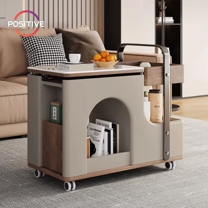 Modern Multifunctional Storage Mobile Trolley Small Apartment Home Lift Rotating Side Table With Wheels BN-2559 Mesa
Modern Multifunctional Storage Mobile Trolley Small Apartment Home Lift Rotating Side Table With Wheels BN-2559 Mesa