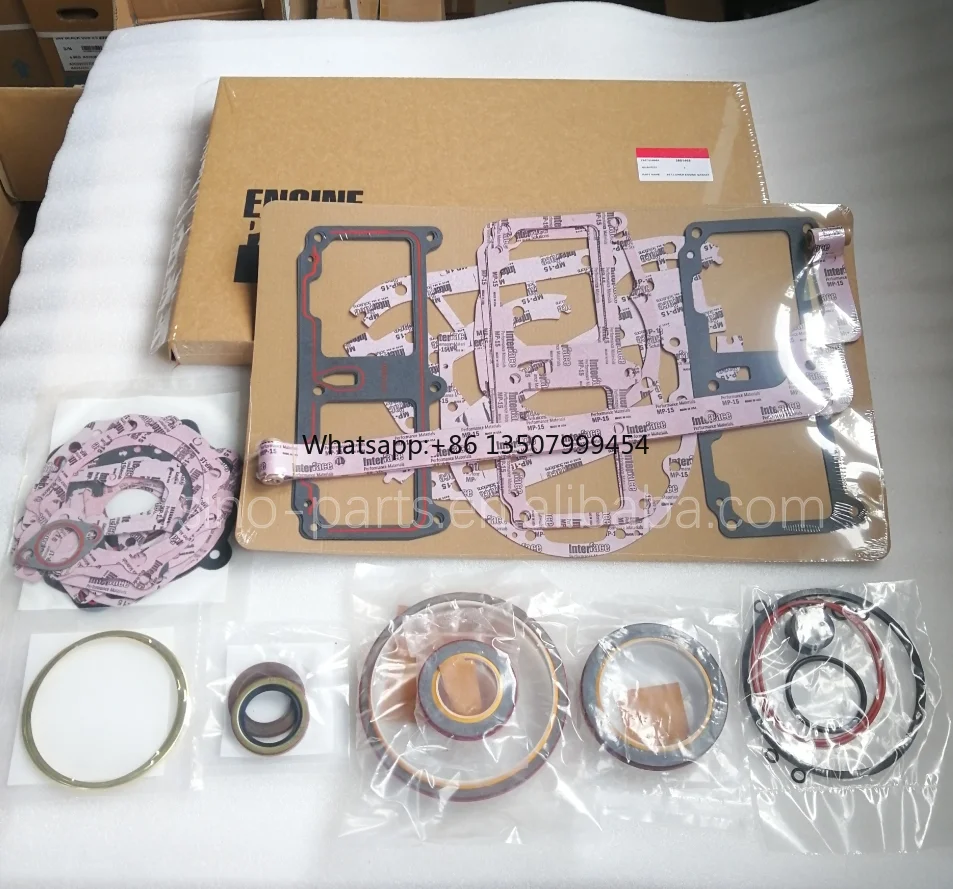 Construction Machinery Truck Engine Parts NT855 N14 Engine Gasket Set Overhaul Gasket Set 3801468
Construction Machinery Truck Engine Parts NT855 N14 Engine Gasket Set Overhaul Gasket Set 3801468