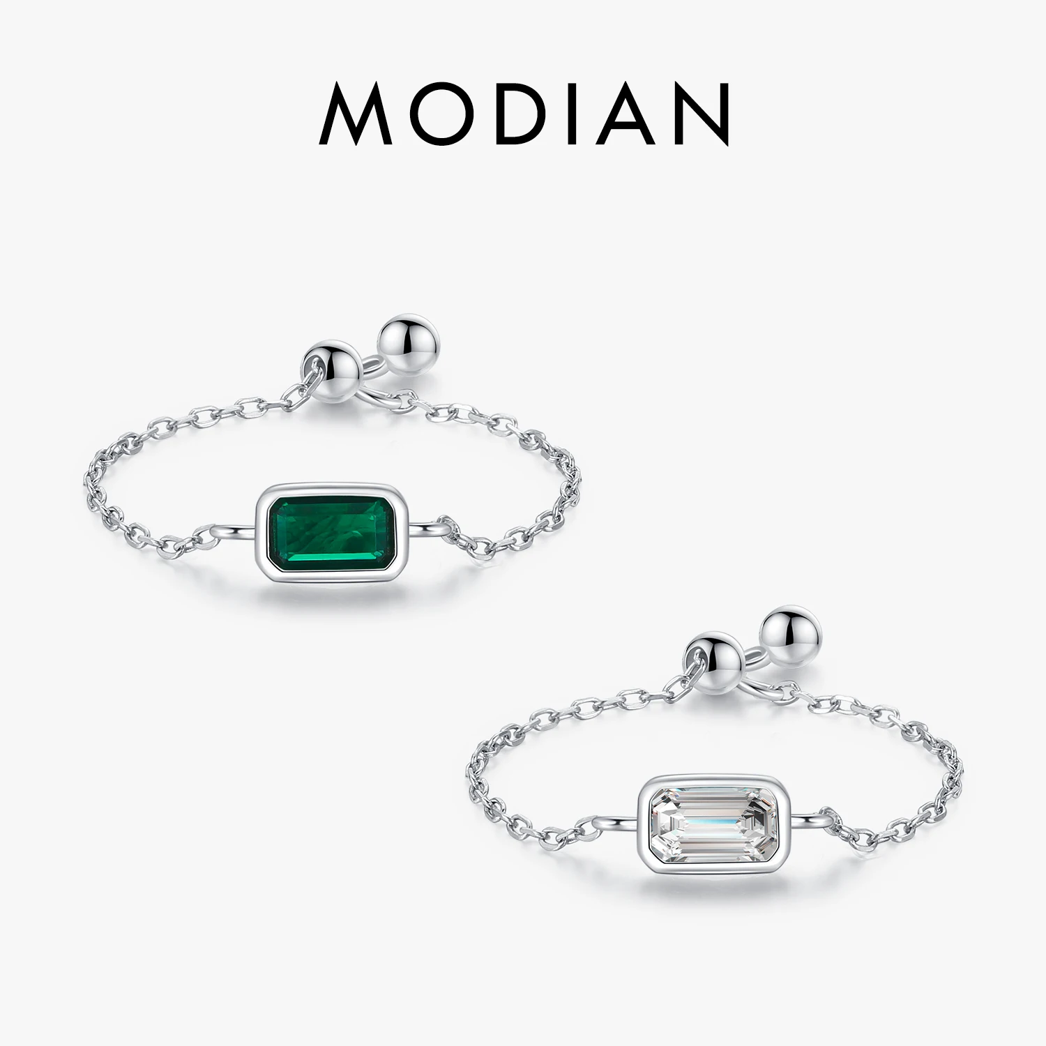 MODIAN 925 Стерлинговое Серебро классическое прямоугольное регулируемое кольцо на палец изысканное зеленое CZ звено цепи кольца Изысканные ювелирные изделия для женщин
MODIAN 925 Стерлинговое Серебро классическое прямоугольное регулируемое кольцо на палец изысканное зеленое CZ звено цепи кольца Изысканные ювелирные изделия для женщин