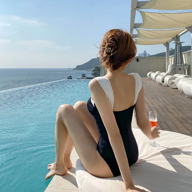Korean Style One Piece Swimwear Women Padded Swimwear Solid Push Up Swimsuit Bathing Suit sexy Lady Monokini Beachwear Cut Out
Korean Style One Piece Swimwear Women Padded Swimwear Solid Push Up Swimsuit Bathing Suit sexy Lady Monokini Beachwear Cut Out