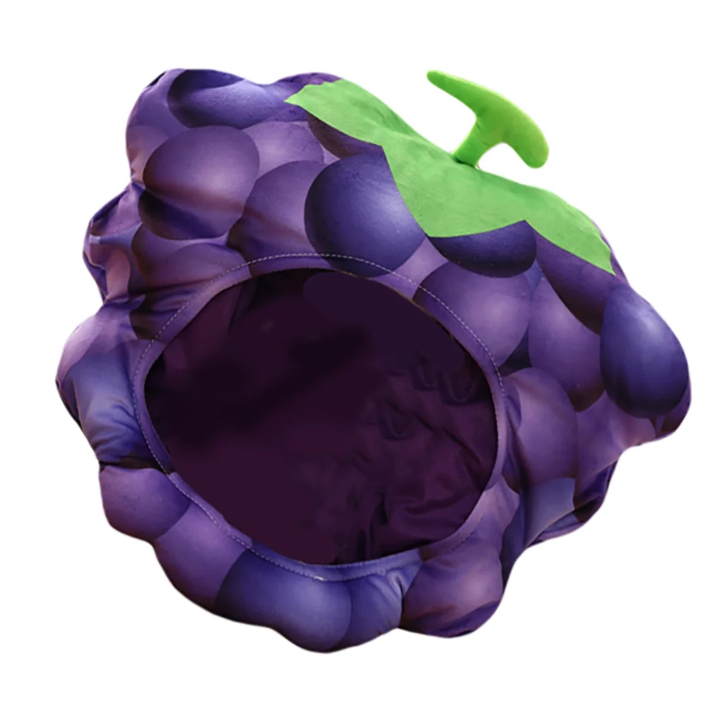 Festival Grape Headgear Party Hats Fruit Adult Costume Dress Kings Strawberry Plush Man
Festival Grape Headgear Party Hats Fruit Adult Costume Dress Kings Strawberry Plush Man