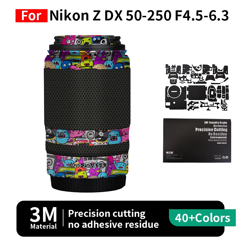 Mebont For Nikon 50-250mm Skin Nikon Z DX 50-250mm F4.5-6.3 Lens Sticker Protective film full coverage protection no residue
Mebont For Nikon 50-250mm Skin Nikon Z DX 50-250mm F4.5-6.3 Lens Sticker Protective film full coverage protection no residue