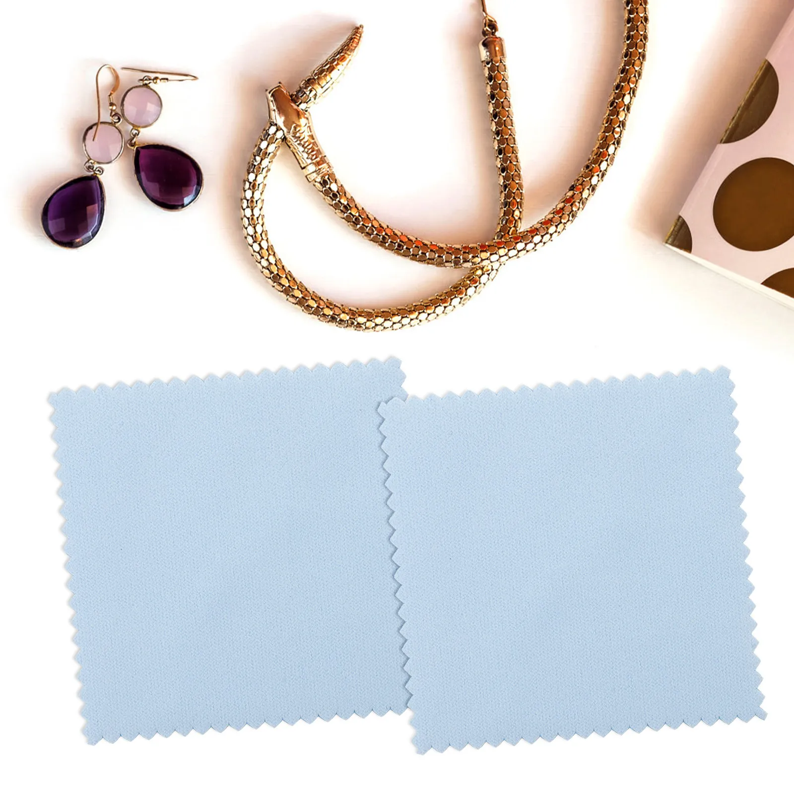 50Pcs Jewelry Cleaning Polishing Cloth 8x8cm for Silver Tarnish Removal Microfiber Silver Cleaner Cloth Gentle Reusable Watch
50Pcs Jewelry Cleaning Polishing Cloth 8x8cm for Silver Tarnish Removal Microfiber Silver Cleaner Cloth Gentle Reusable Watch