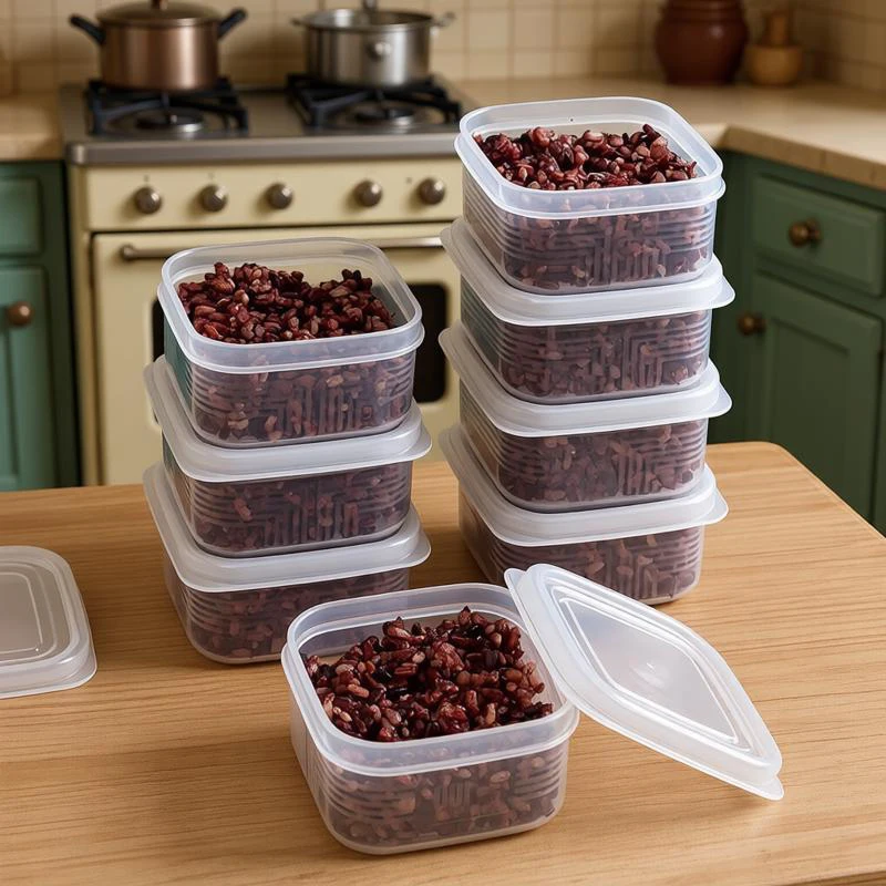 1Pc Small Transparent Refrigerator Storage Box Frozen Meat Case Freeze Fresh Keeping Container Crisper Stackable With Lid
1Pc Small Transparent Refrigerator Storage Box Frozen Meat Case Freeze Fresh Keeping Container Crisper Stackable With Lid