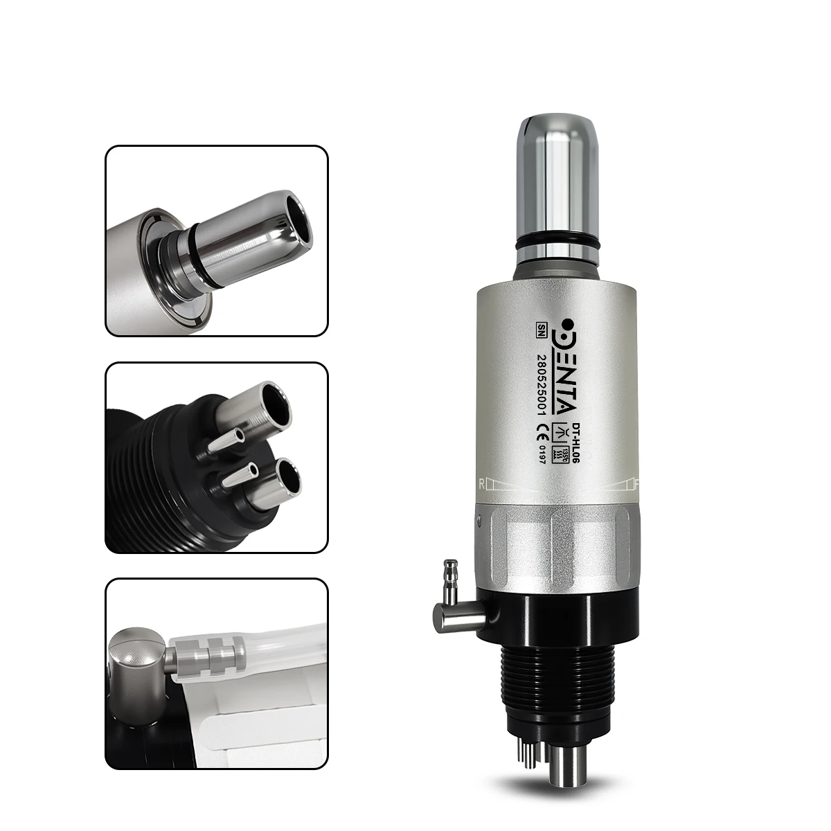 Dental FX Turbine Grinding Spindle Ceramic Bearings 4-Port Steel Interface A-Class Precision Motor Handpiece Accessories
Dental FX Turbine Grinding Spindle Ceramic Bearings 4-Port Steel Interface A-Class Precision Motor Handpiece Accessories