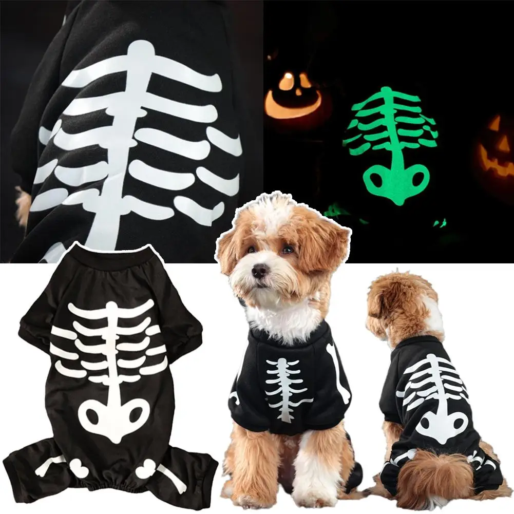 Halloween Dog Costumes For Large And Extra Large Dogs Skeleton Costume Jumpsuit Coat Pet Halloween Costumes Outfits Apparel G8J7
Halloween Dog Costumes For Large And Extra Large Dogs Skeleton Costume Jumpsuit Coat Pet Halloween Costumes Outfits Apparel G8J7