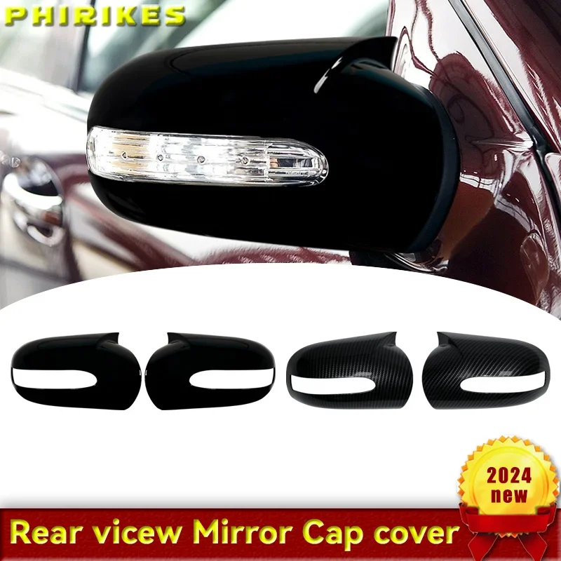 1 Pair For Mercedes-Benz E,C-Class W211 W203 2001-2007 Carbon Black Side Rearview Mirror Cover Caps Shell LHD
1 Pair For Mercedes-Benz E,C-Class W211 W203 2001-2007 Carbon Black Side Rearview Mirror Cover Caps Shell LHD