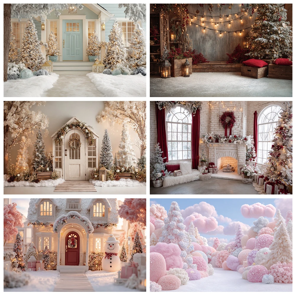 MOON.QG Christmas Tree Backdrops Fireplace Snowman Door Photo Background Photography Props Wallpaper Wall Family Photo Studio
MOON.QG Christmas Tree Backdrops Fireplace Snowman Door Photo Background Photography Props Wallpaper Wall Family Photo Studio