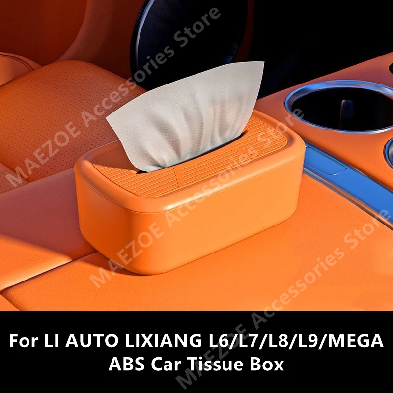 For LI AUTO LIXIANG L6/L7/L8/L9/MEGA ABS Car Tissue Box,Interior Storage Modification Accessories Refit
For LI AUTO LIXIANG L6/L7/L8/L9/MEGA ABS Car Tissue Box,Interior Storage Modification Accessories Refit