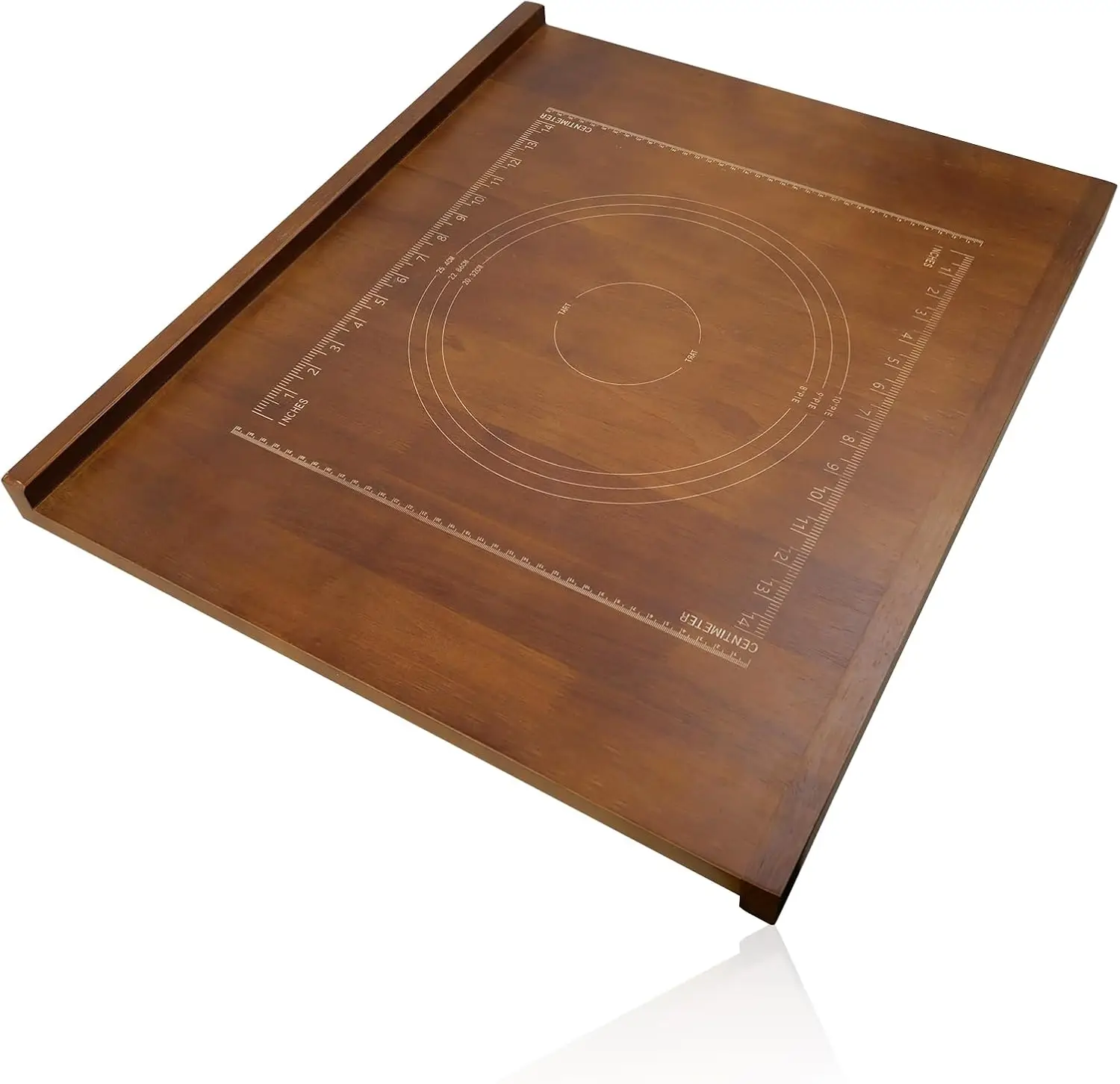 24" x 20" Reversible Wooden Pastry Board Wood Pasta Board with Lip Bread Board Cutting Board Chopping Board Pie Board wi
24" x 20" Reversible Wooden Pastry Board Wood Pasta Board with Lip Bread Board Cutting Board Chopping Board Pie Board wi