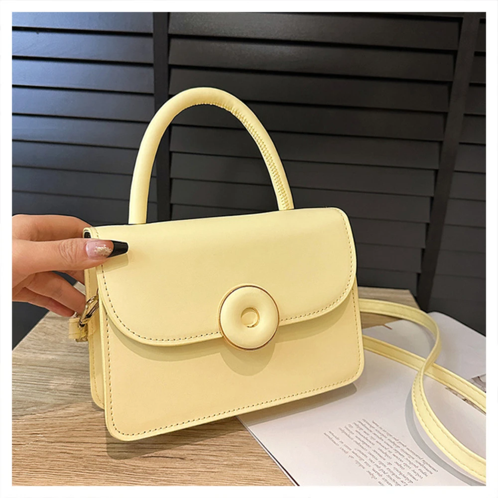 Women PU Leather Messenger Bags Simple Temperament Shoulder Bag Fashion Small Square Crossbody Bag Ladies Solid Color Handle Bag
Women PU Leather Messenger Bags Simple Temperament Shoulder Bag Fashion Small Square Crossbody Bag Ladies Solid Color Handle Bag