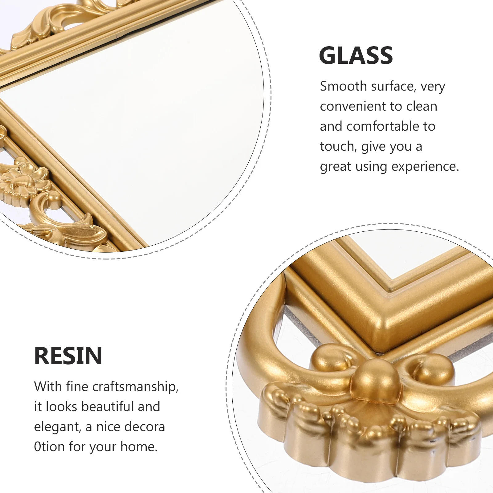 Mirror Storage Tray Retro Style Decorative Makeup Organizer For Jewelry Candy Snacks Desktop Sundries Nordic Household
Mirror Storage Tray Retro Style Decorative Makeup Organizer For Jewelry Candy Snacks Desktop Sundries Nordic Household