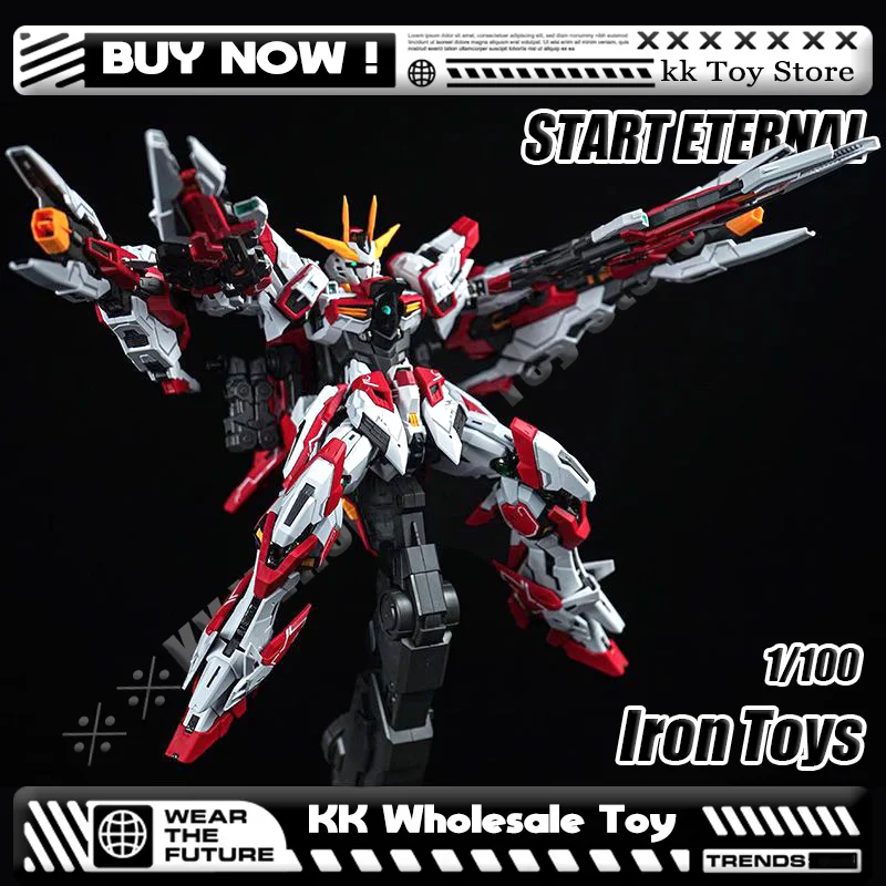 In Stock IRON TOYS 1/100 STAR ETERNAL Assembly Model Kit Collection Toys TC PROTOTYPE TEST ROBOT With Light Assembly Customized
In Stock IRON TOYS 1/100 STAR ETERNAL Assembly Model Kit Collection Toys TC PROTOTYPE TEST ROBOT With Light Assembly Customized