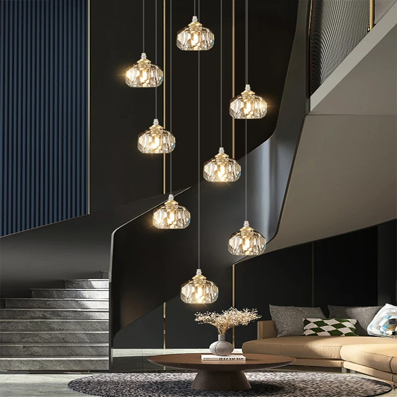 Nordic home decor dining room Pendant lamp lights indoor lighting crystal lamp hanging light chandelier lamps for living room
Nordic home decor dining room Pendant lamp lights indoor lighting crystal lamp hanging light chandelier lamps for living room
