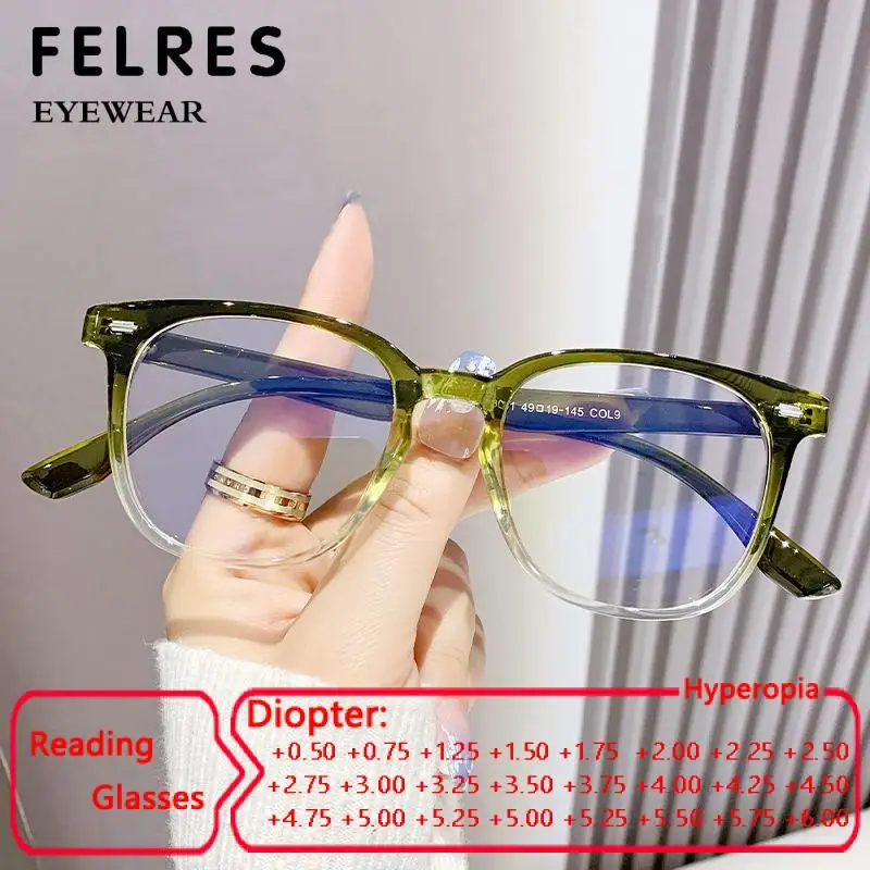 Square Blue Light Blocking Gaming Reading Glasses Men Women Luxury Optical Computer Eyewear Retro Ultralight Eyeglasses FELRES
Square Blue Light Blocking Gaming Reading Glasses Men Women Luxury Optical Computer Eyewear Retro Ultralight Eyeglasses FELRES