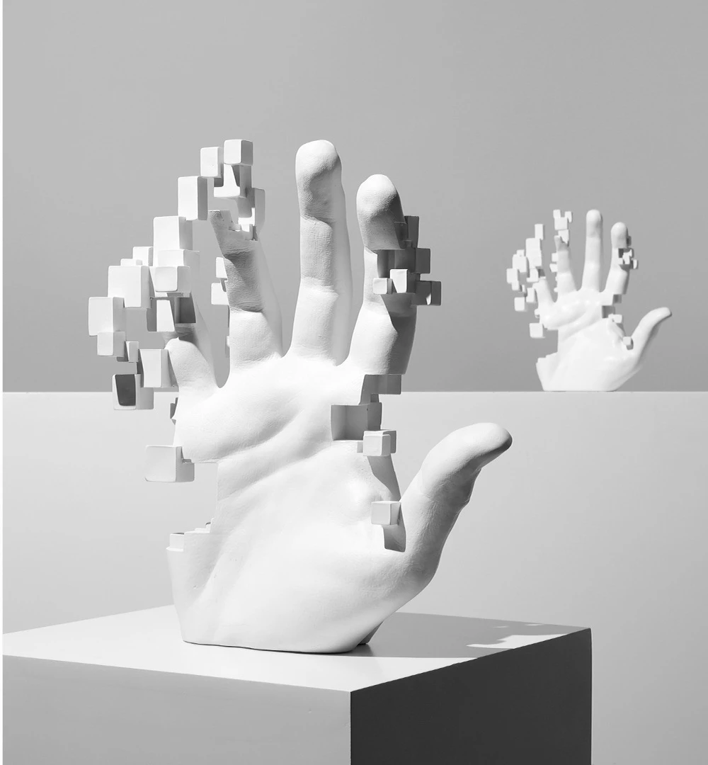 43cm White Artistic Hand Statue Abstract resin Sculptures Modern Simplicity Home Decorations Living Room Bookcase Room Decor
43cm White Artistic Hand Statue Abstract resin Sculptures Modern Simplicity Home Decorations Living Room Bookcase Room Decor