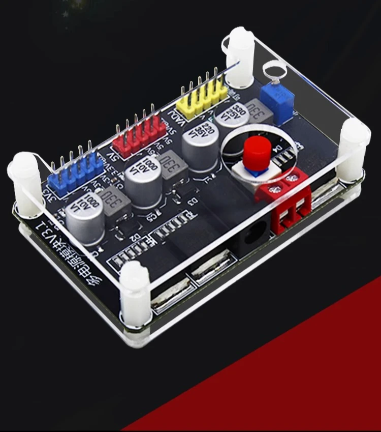 LM2596 regulated power supply module dc3.3V dc5V DC adjustable multi-voltage electric race smart car power supply standing
LM2596 regulated power supply module dc3.3V dc5V DC adjustable multi-voltage electric race smart car power supply standing