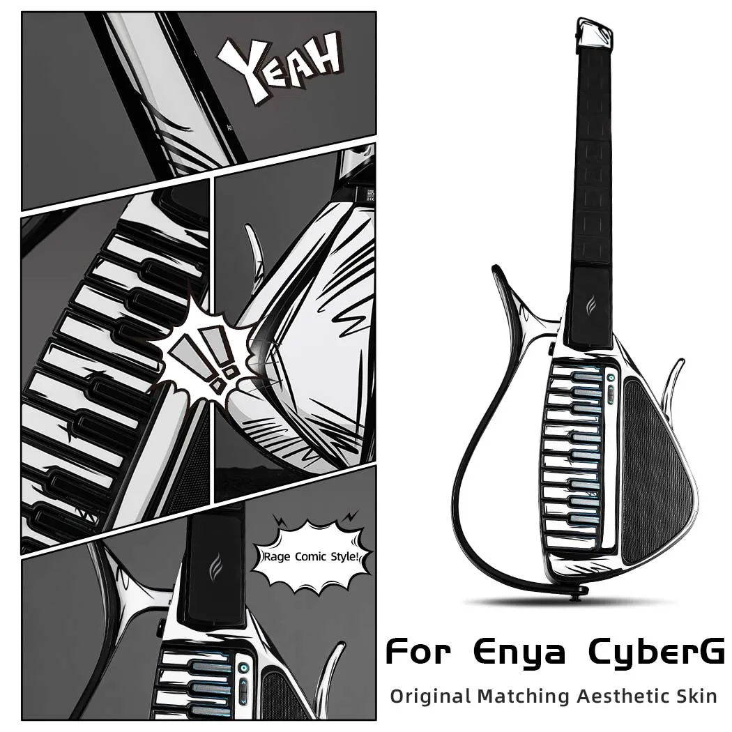For ENYA Cyberg Inspire - Full Body Wrap Sticker, Protective Film, Custom Decal, Smart Guitar Accessorie,Keyboard protection s
For ENYA Cyberg Inspire - Full Body Wrap Sticker, Protective Film, Custom Decal, Smart Guitar Accessorie,Keyboard protection s