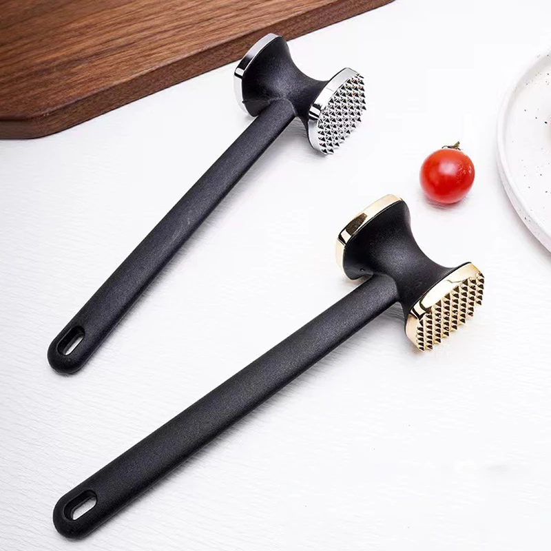 Heavy Duty Kitchen Meat Tenderizer Hammer with Rubber Grip, Stainless Steel Head for Effortless Pounding and Tenderizing
Heavy Duty Kitchen Meat Tenderizer Hammer with Rubber Grip, Stainless Steel Head for Effortless Pounding and Tenderizing