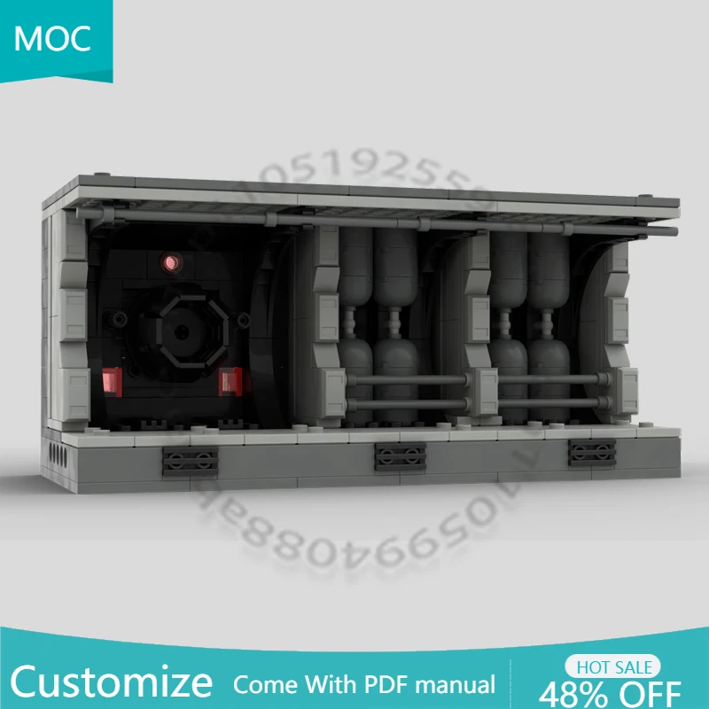 345 PCS Space War Model TantiveIV - Machine room MOC Customize Modular Building Block Creative Design DIY Boys Toy Birthday Gift
345 PCS Space War Model TantiveIV - Machine room MOC Customize Modular Building Block Creative Design DIY Boys Toy Birthday Gift