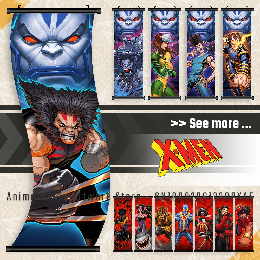 Marvel X-Men Wolverine Figures Canvas Home Decoration Wall Artwork Hanging Painting Print Scrolls Picture Room Simple Posters
Marvel X-Men Wolverine Figures Canvas Home Decoration Wall Artwork Hanging Painting Print Scrolls Picture Room Simple Posters
