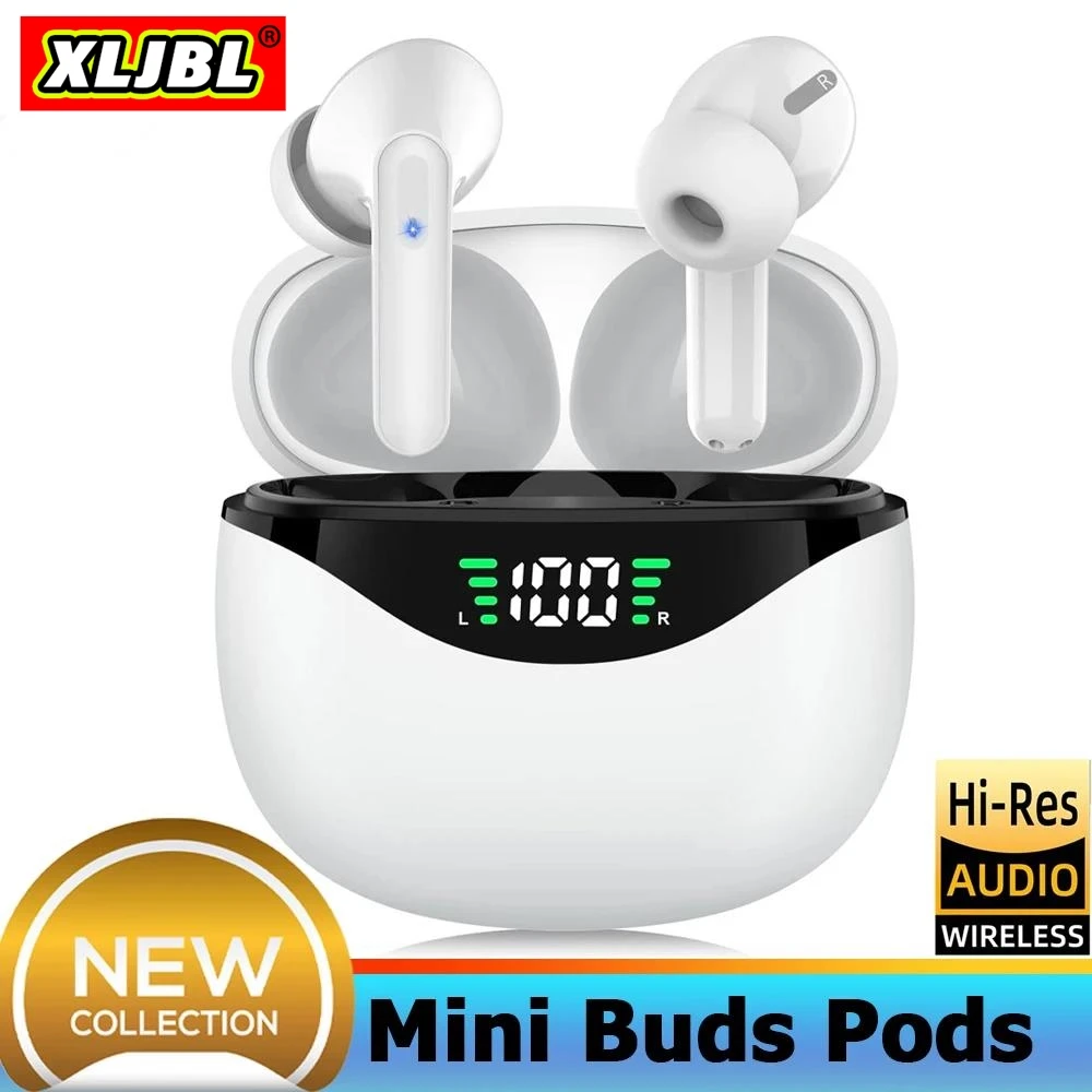 mini buds Pods Wireless Earphone Bluetooth 5.3 Headphone LED Digital Display HD Call Noise Reduction Touch Control Headset
mini buds Pods Wireless Earphone Bluetooth 5.3 Headphone LED Digital Display HD Call Noise Reduction Touch Control Headset