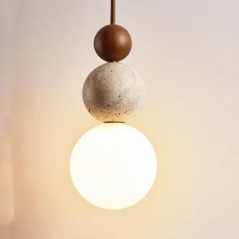 Wabi Sabi Bauhaus Medieval Limestone Sphere Pendant Lamp Bedroom Bedside Light Led Chandelier Stone Designer Restaurant Lighting
Wabi Sabi Bauhaus Medieval Limestone Sphere Pendant Lamp Bedroom Bedside Light Led Chandelier Stone Designer Restaurant Lighting