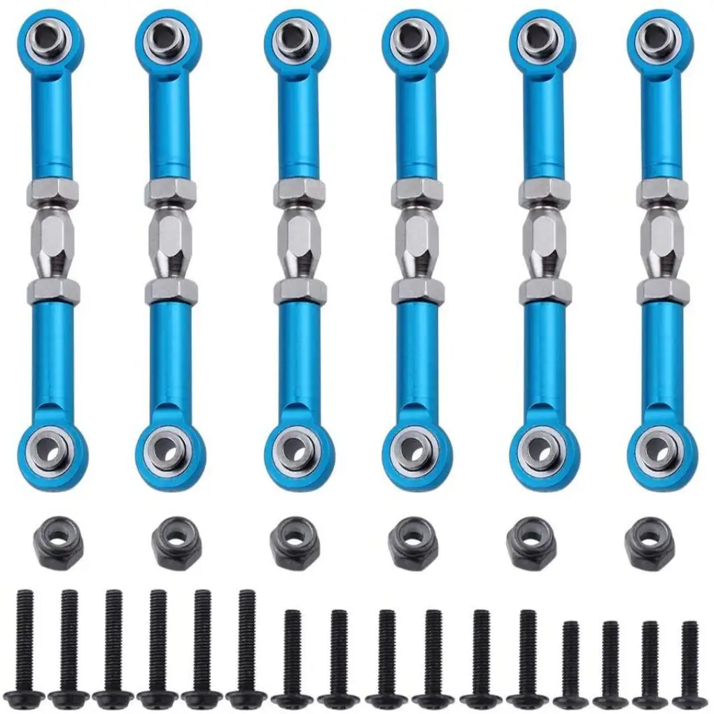 1/10 Aluminum Alloy Wheelbase Steering Link Rod Set For Volcano EPX RC Car Part RC Car Accessories Replacement Parts
1/10 Aluminum Alloy Wheelbase Steering Link Rod Set For Volcano EPX RC Car Part RC Car Accessories Replacement Parts