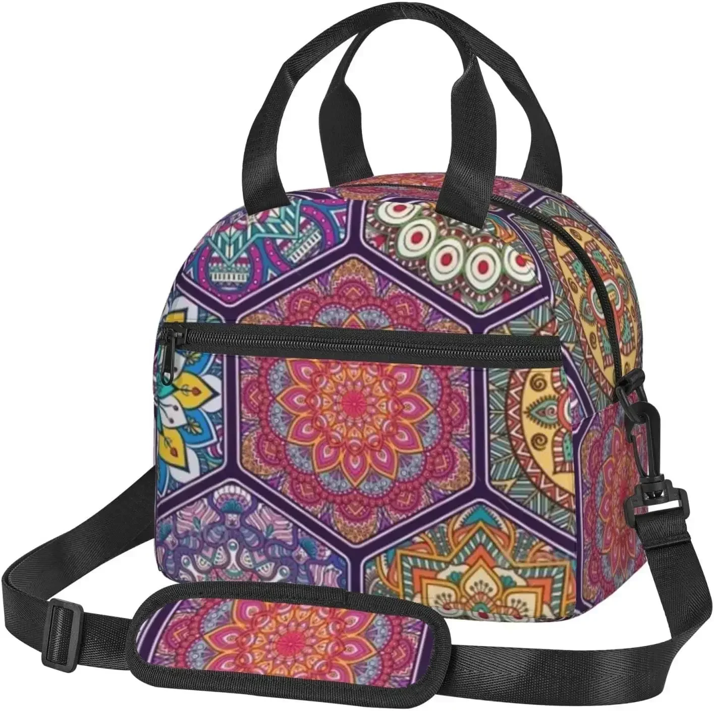 Beautiful Blooming Hexagon Printed Lunch Bag for Women Men Reusable Box Tote Portable Cooler
Beautiful Blooming Hexagon Printed Lunch Bag for Women Men Reusable Box Tote Portable Cooler