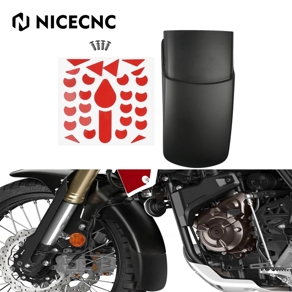NICECNC Motorcycle Accessories Front Fender Mudguard Extender Extension For Yamaha Tenere 700 Tenere700 T 700 T700 2019-2020
NICECNC Motorcycle Accessories Front Fender Mudguard Extender Extension For Yamaha Tenere 700 Tenere700 T 700 T700 2019-2020