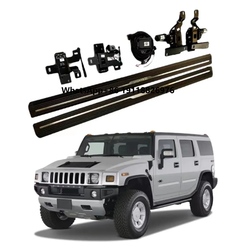 Electric Side Step Automatic Running Board Powerstep Car Exterior Parts for Hummer H2 Year 2004+
Electric Side Step Automatic Running Board Powerstep Car Exterior Parts for Hummer H2 Year 2004+