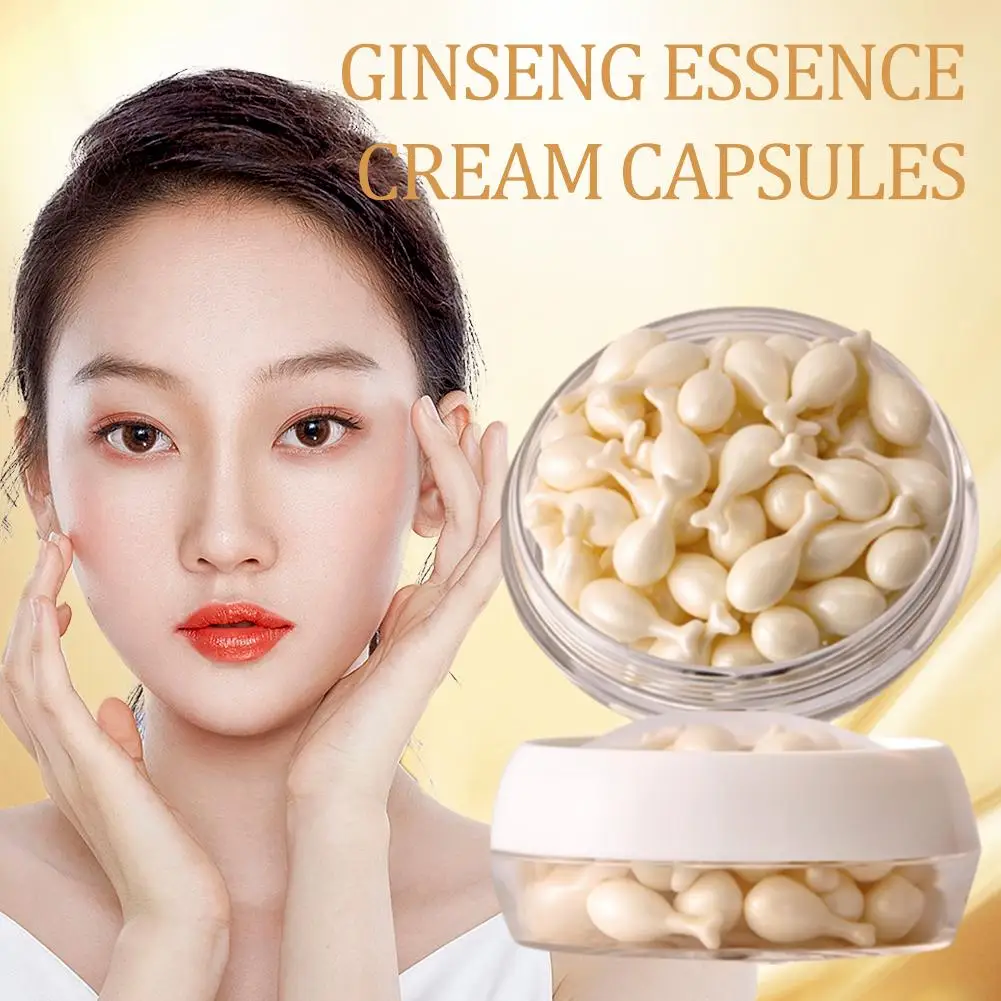 Ginseng Capsules Serum Anti Wrinkle Firming Fullerene Moisturizing Repair Essence Care Deep Facial Skin Hydrating Cream L3U2
Ginseng Capsules Serum Anti Wrinkle Firming Fullerene Moisturizing Repair Essence Care Deep Facial Skin Hydrating Cream L3U2